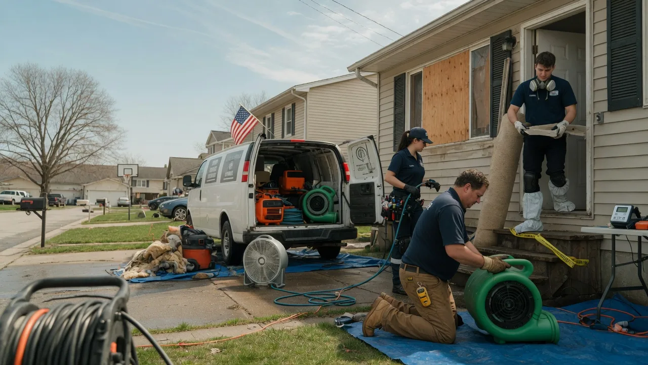 Water Damage Restoration in Kewanna, IN near me